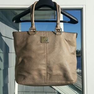 Ann Klein bronze tot bag